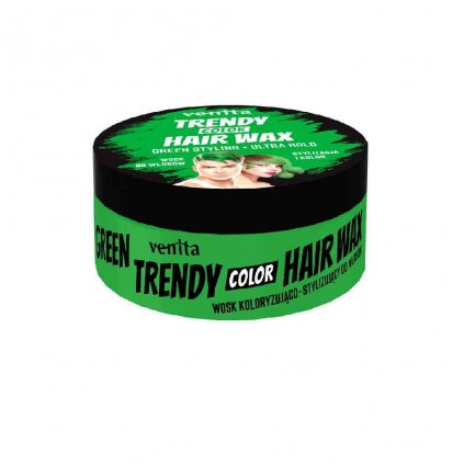 trendy color hair wax green hair kupzamalo