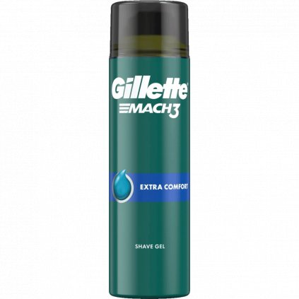 Gillette gel na holení Mach 3 close & fresh 200 ml