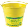 Citronella svíce v kovovém vědýrku 130 g