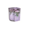 Svíce vonná sklo s folií Floral harmony (sn72s-53)