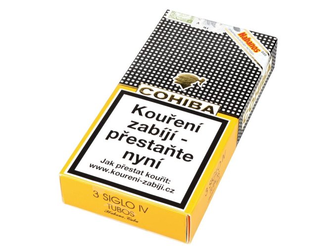 Doutníky Cohiba Siglo IV Tubos A/T, 3ks