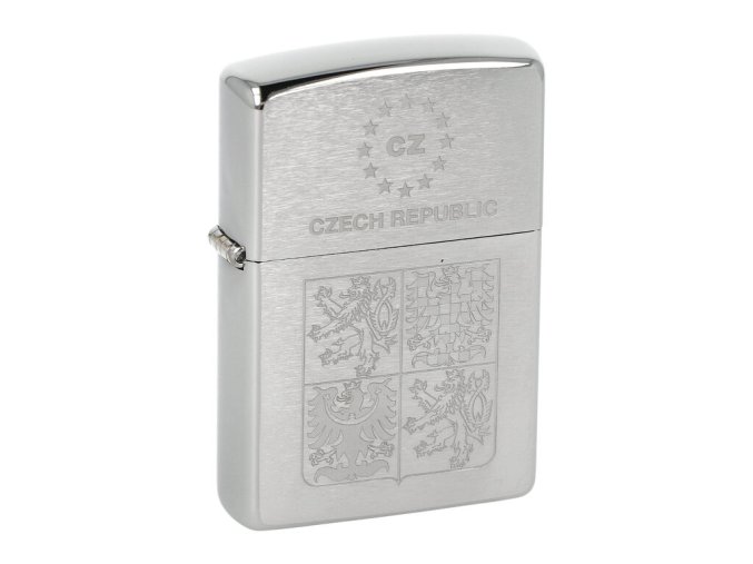 Zapalovač Zippo Czech Emblem, broušený