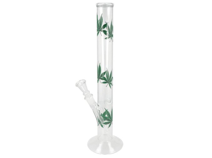 Skleněný bong Moonlight Multi Leaf, 35cm
