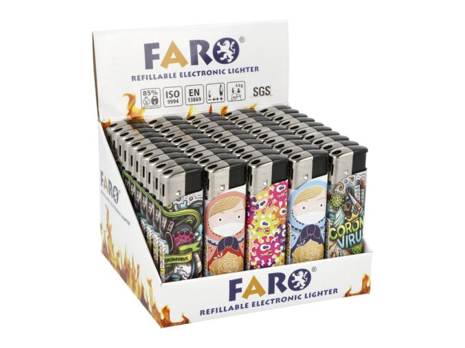 Zapalovač FARO Piezo Corona