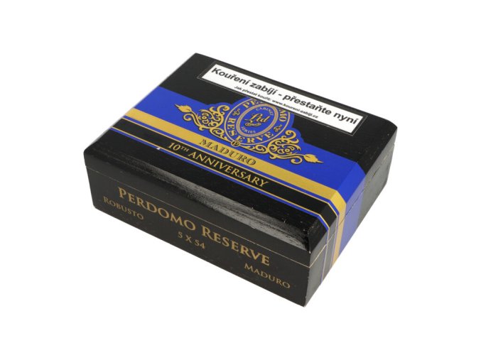 Doutníky Perdomo Reserve 10th Anniversary Box Pressed Robusto Maduro, 25ks