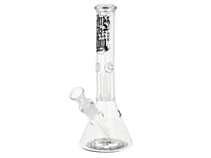 Skleněný bong Mouse Transparent, 30cm