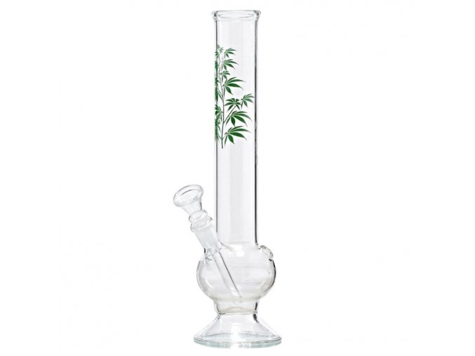 Skleněný bong Cannabis, 30cm
