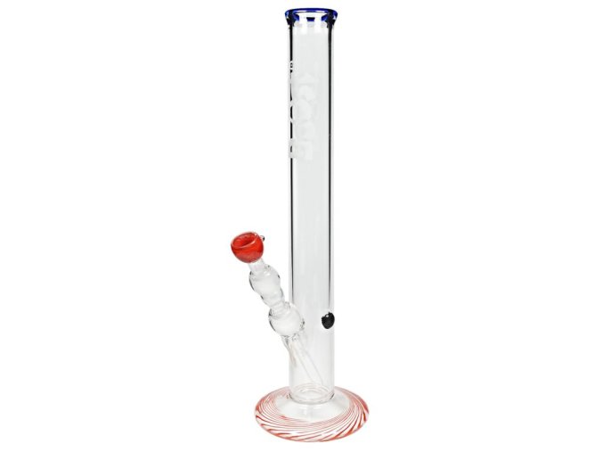 Skleněný bong Daleris Red, 49cm