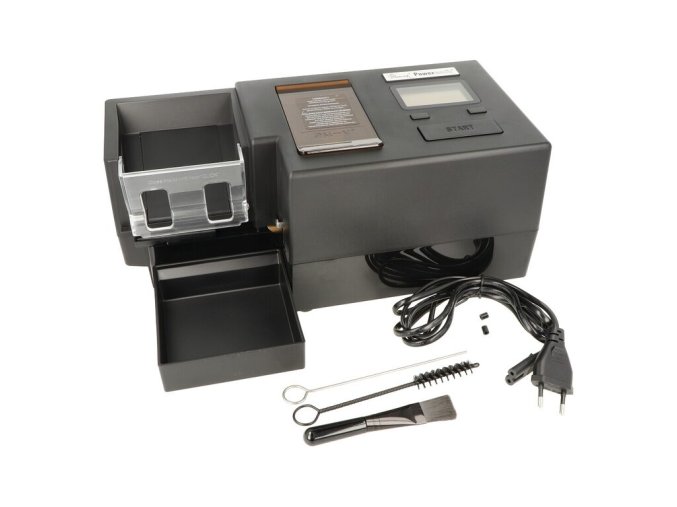 Elektrická plnička dutinek Powermatic V Plus - černá