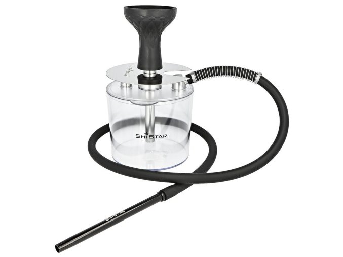 Vodní dýmka Sheyla To-Go, transparent 25cm