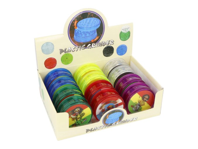 Drtič tabáku Hemp Rasta, plastový