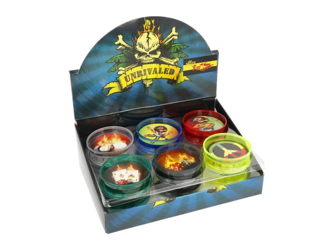 Drtič tabáku, plastový, barevný