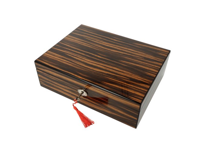 Humidor na doutníky Dumines 30D leštěný, 29x22x9cm
