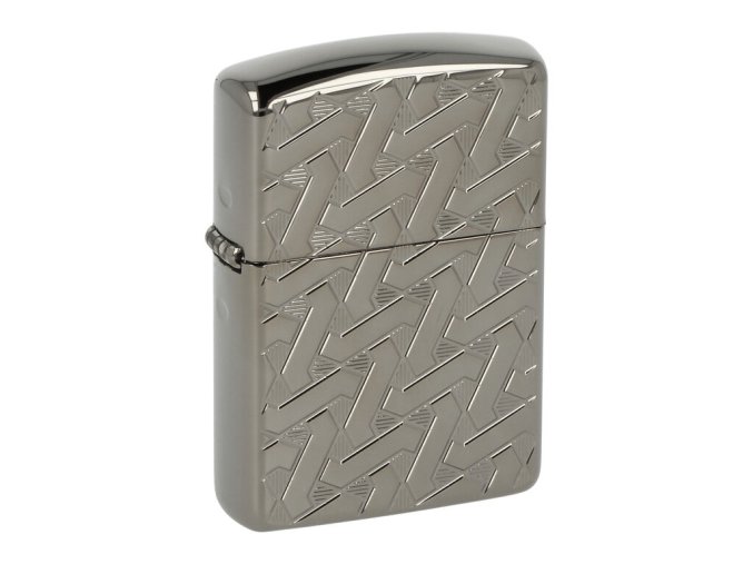 Zapalovač Zippo Geometric Weav, leštěný