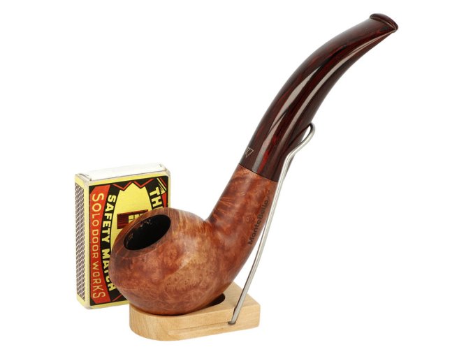 Dýmka MonteBello Runnie Cat hnědá, hladká, filtr 9mm