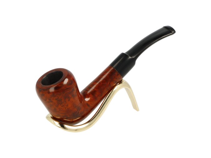 Stojánek na 1 dýmku zlatý