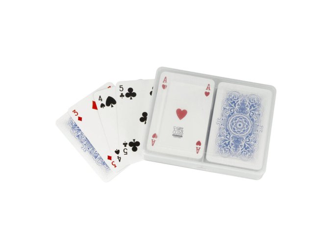 Karty Canasta, plastová krabička