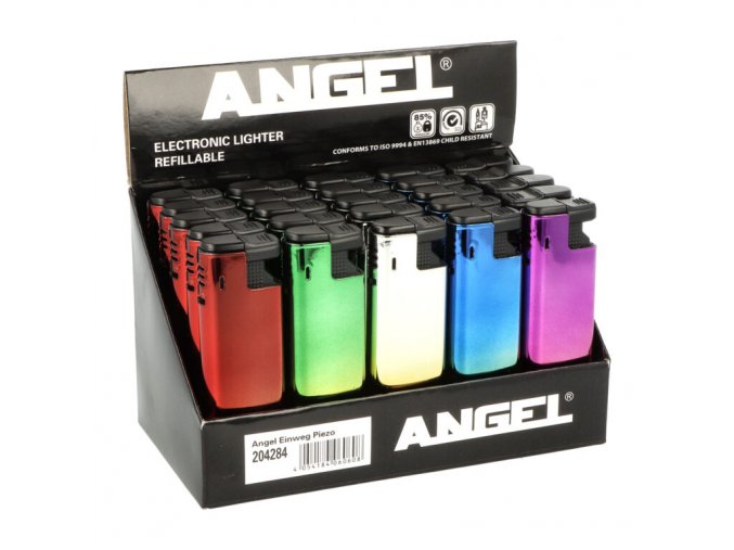 Zapalovač Angel Turbo Metall Rainbow