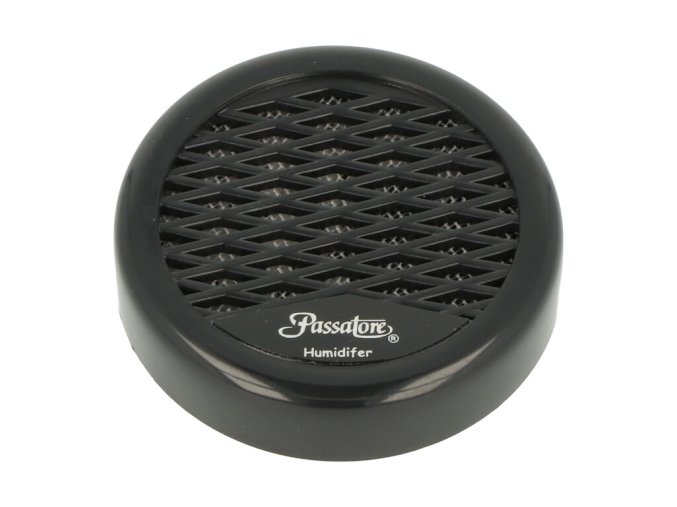 Zvlhčovač Passatore polymerový, černý, 57x18mm