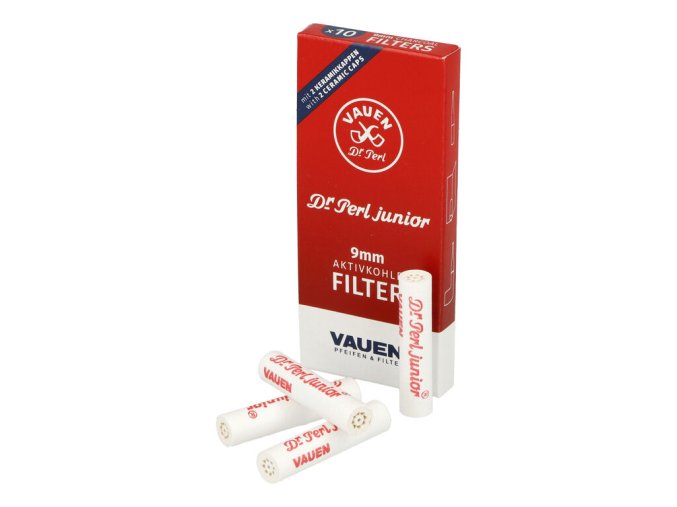 Filtry do dýmky Vauen Dr. Perl Junior, 10ks, 9mm