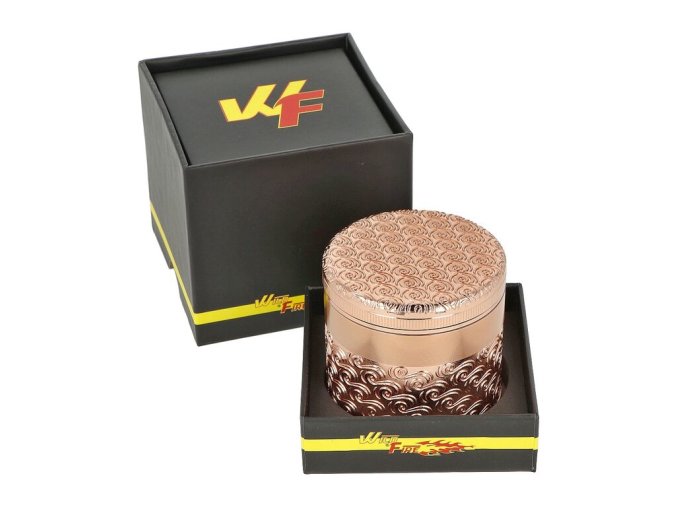 Drtič tabáku kovový Rose Gold Ornament, 61mm