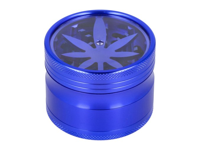 Drtič tabáku kovový Super Heroes ALU Blue, 62mm