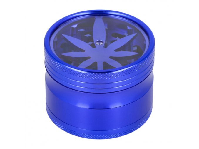 Drtič tabáku kovový Super Heroes ALU Blue, 62mm