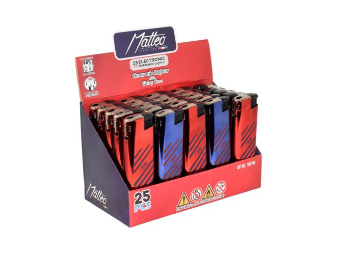 Zapalovač Matteo Metal Elegant