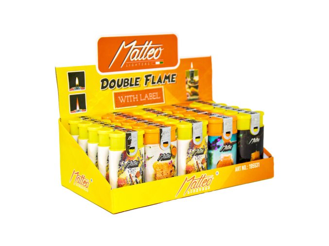 Zapalovač Matteo Duoflame Honey