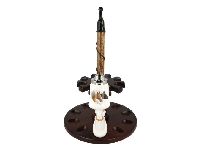 Dýmka keramická BPK 89-414.5 Černý kůň (pravá), 310mm