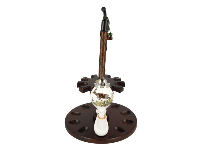 Dýmka keramická BPK 89-427.17 Srnec ve skoku, 310mm