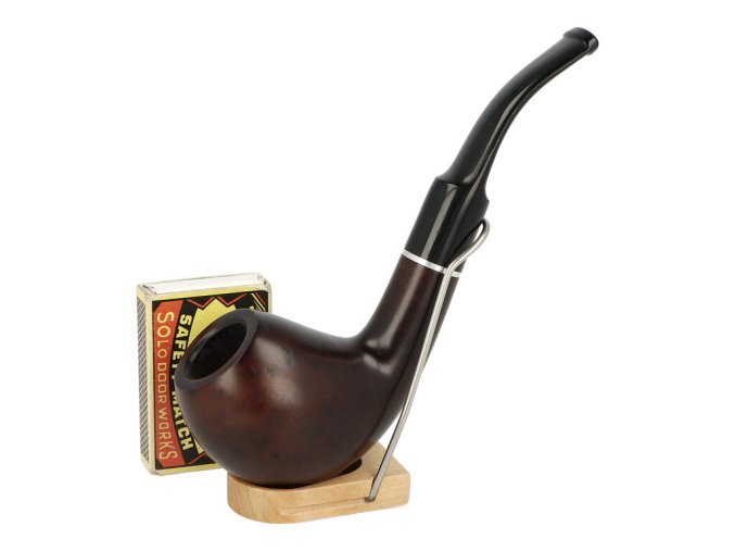 Dýmka Angelo zahnutá, V, filtr 9mm