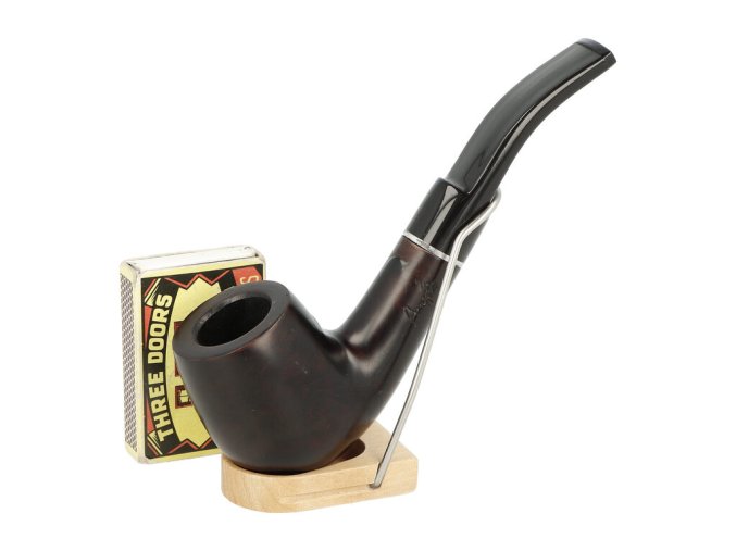 Dýmka Angelo zahnutá, V, filtr 9mm