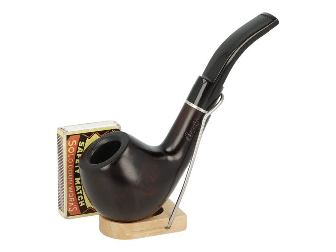 Dýmka Angelo zahnutá tmavá, I, filtr 9mm