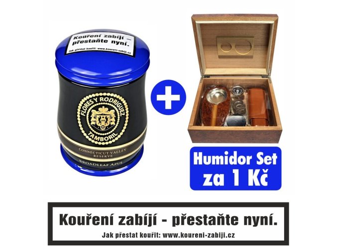 Doutníky Flores y Rodriguez Robusto 5x52 JAR/Azul, 19ks