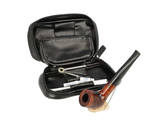 Sada dýmka Angelo, startovací set, dýmka rovná + etue IV, filtr 9mm