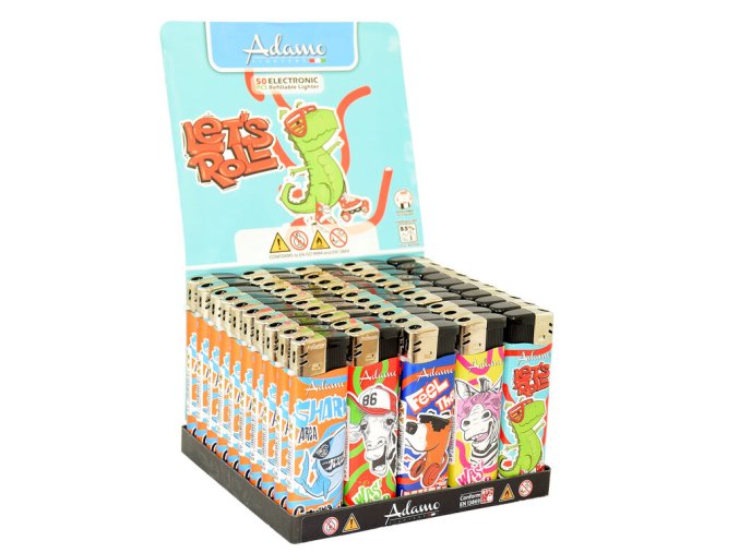 Zapalovač Adamo Piezo Cool Animals II