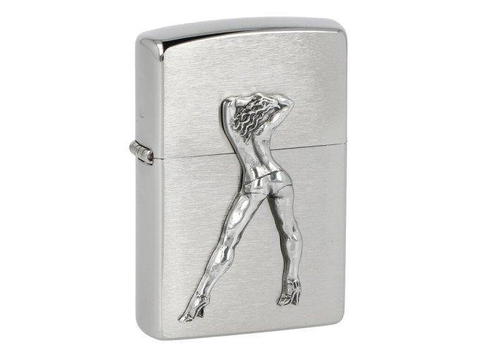 Zapalovač Zippo Gogo Girl Emblem, leštěný