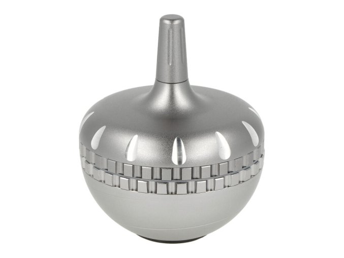 Drtič tabáku kovový Gyro Chrome, 3.dílný, 63mm