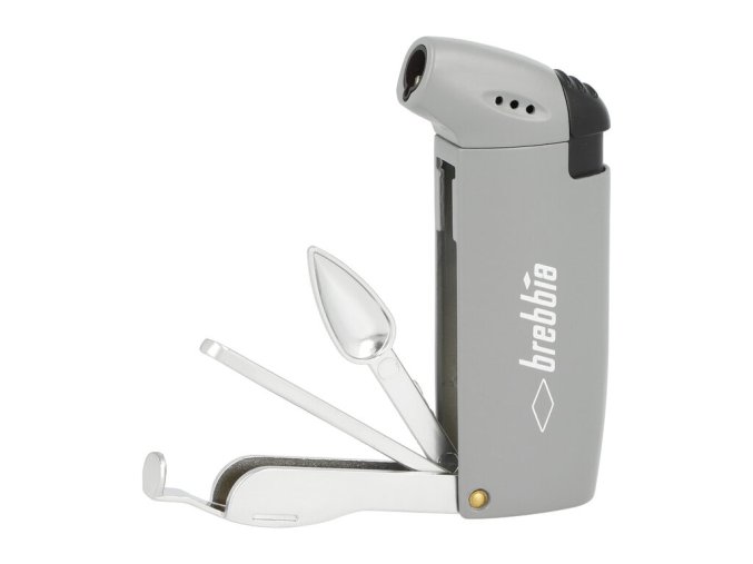 Dýmkový zapalovač Brebbia Pipetool Jet, Grey