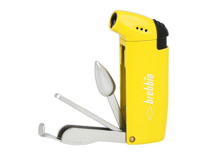 Dýmkový zapalovač Brebbia Pipetool Jet, Yellow
