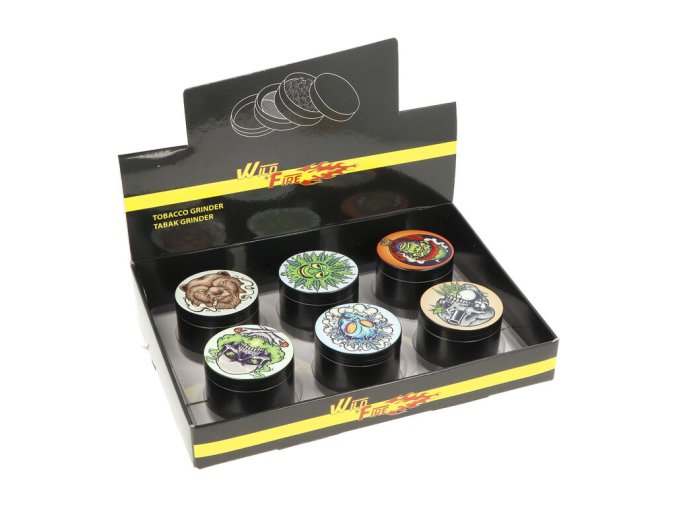 Drtič tabáku kovový Wild Fire Weed