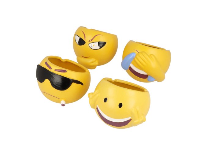 Cigaretový popelník keramický Emoji