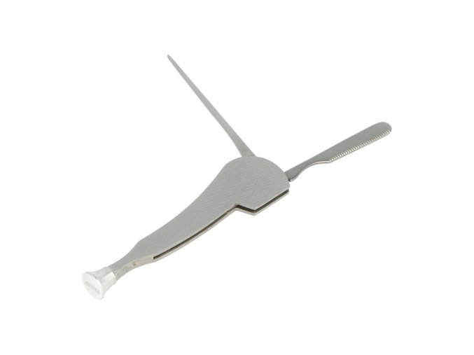 Dusátko do dýmky Faro, matt chrome