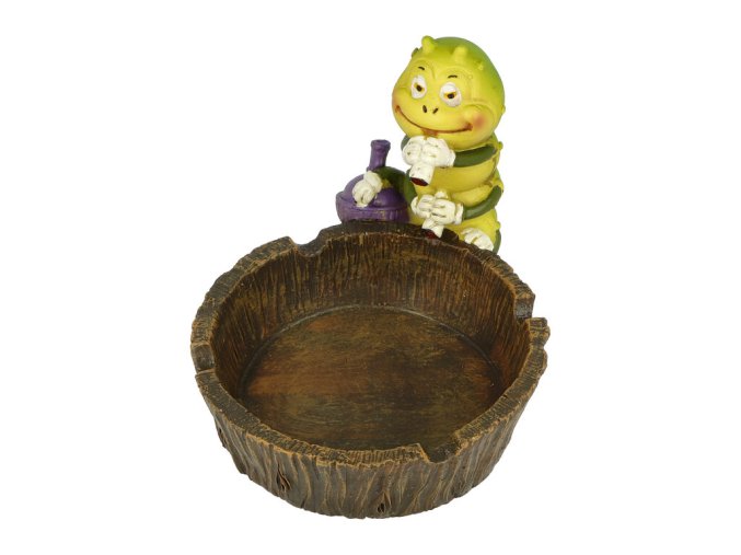 Cigaretový popelník keramický Worm