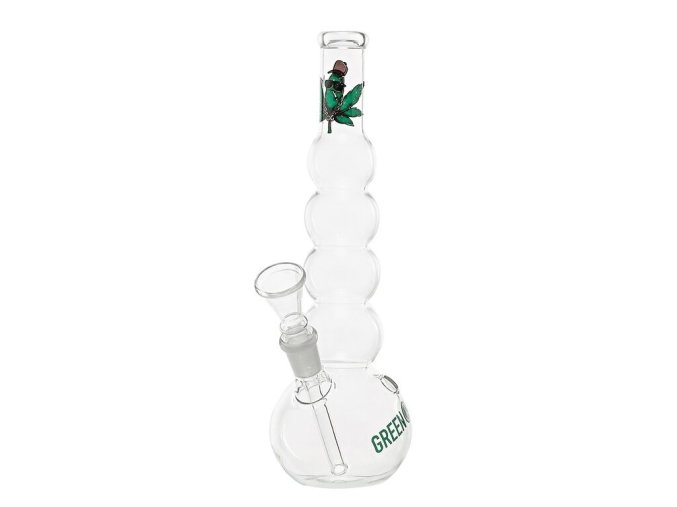 Skleněný bong Greenline, 24cm