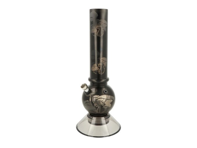 Bong akrylový Houba černý, 33cm