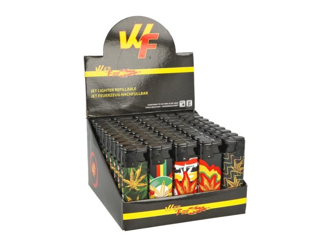 Zapalovač Wildfire Jet Hanf Gold