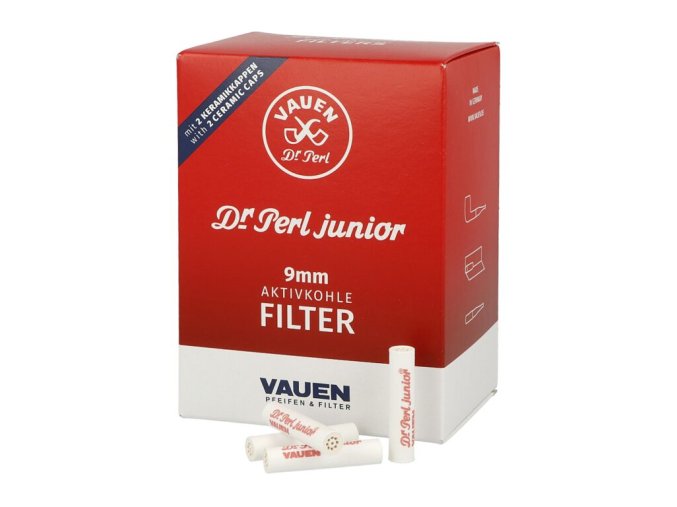 Filtry do dýmky Vauen Dr. Perl Junior, 180ks, 9mm