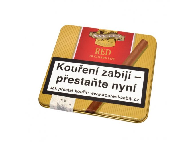 Doutníky Handelsgold Cigarillos Red, 10ks